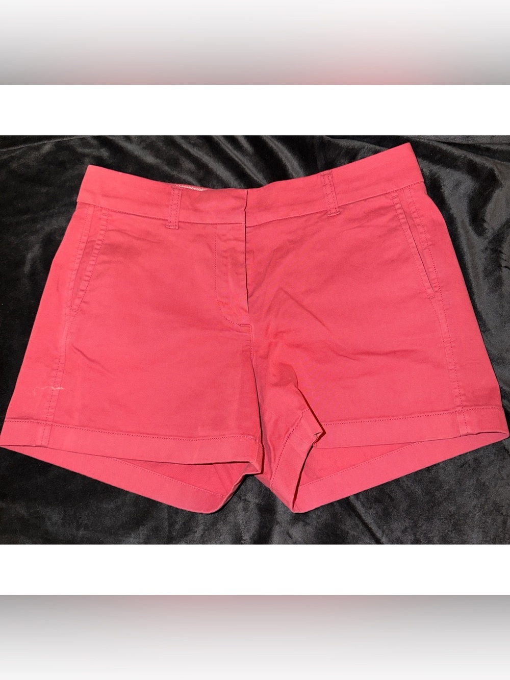 J. Crew Coral Pink Cotton Shorts